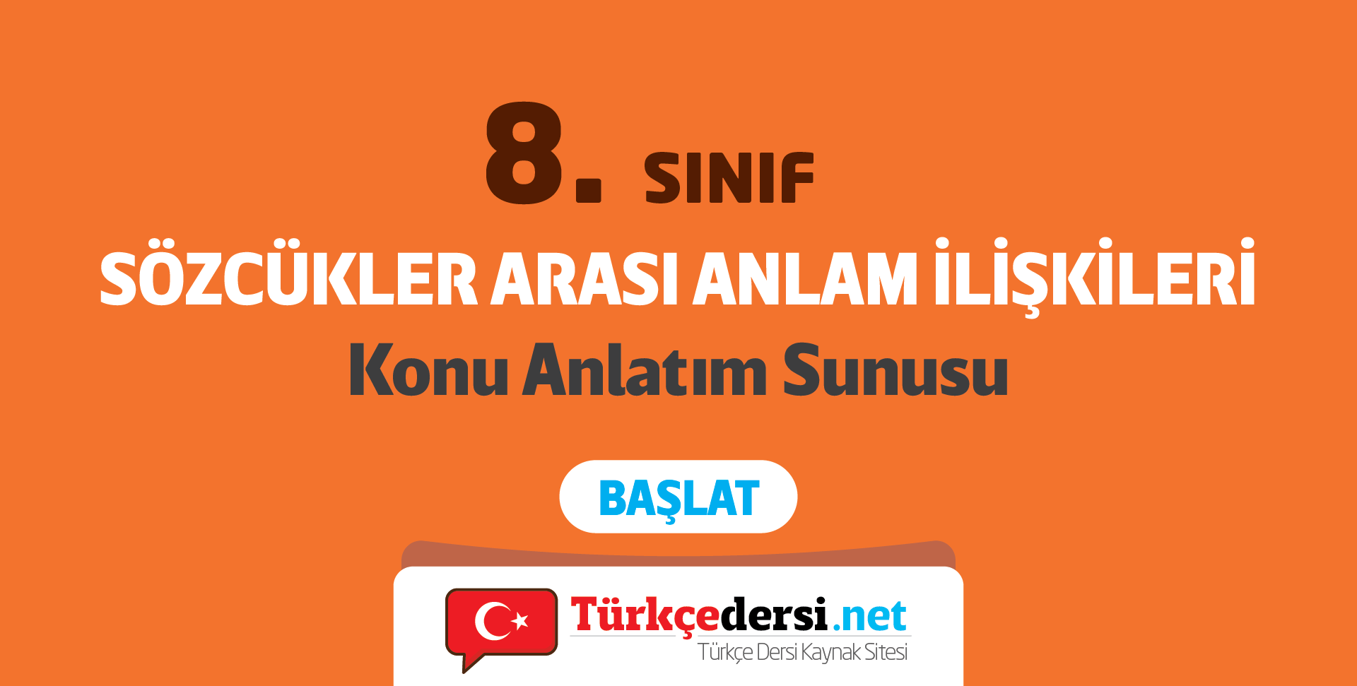 Sesli Türkçe Anlatım